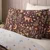 Catherine Lansfield Enchanted Twilight Duvet Cover Bedding Set Chocolate
