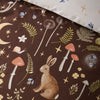 Catherine Lansfield Enchanted Twilight Duvet Cover Bedding Set Chocolate