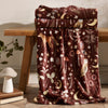 Catherine Lansfield Enchanted Twilight Throw Chocolate