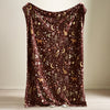 Catherine Lansfield Enchanted Twilight Throw Chocolate