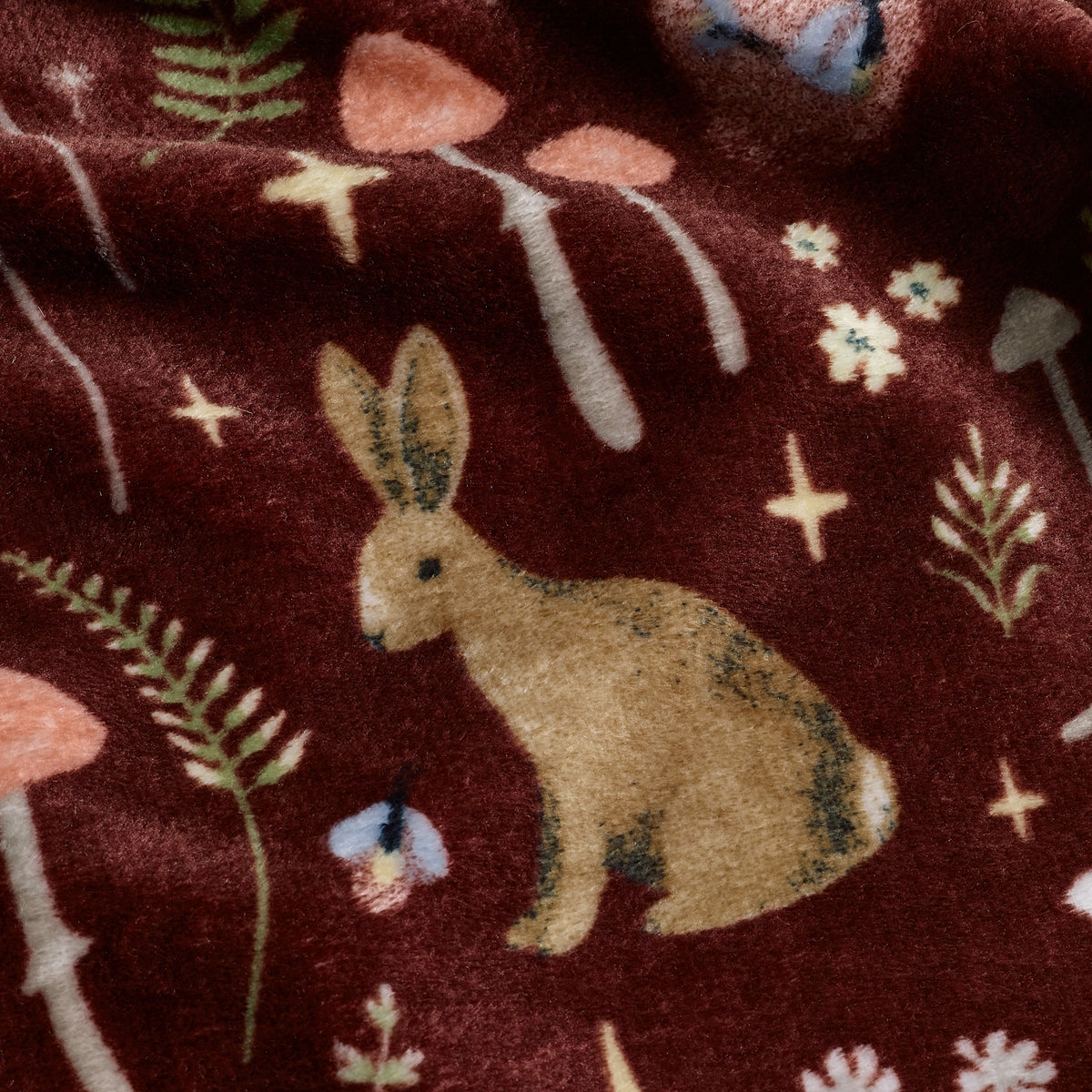 Catherine Lansfield Enchanted Twilight Throw Chocolate