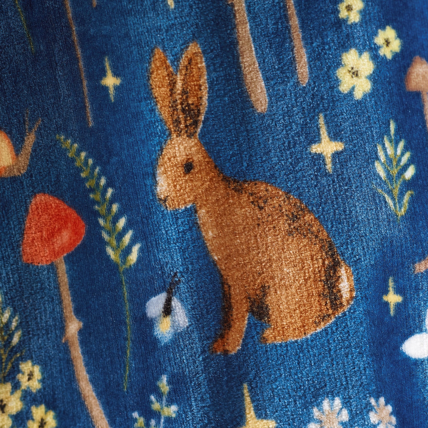 Catherine Lansfield Enchanted Twilight 130cm x 170cm Throw Navy