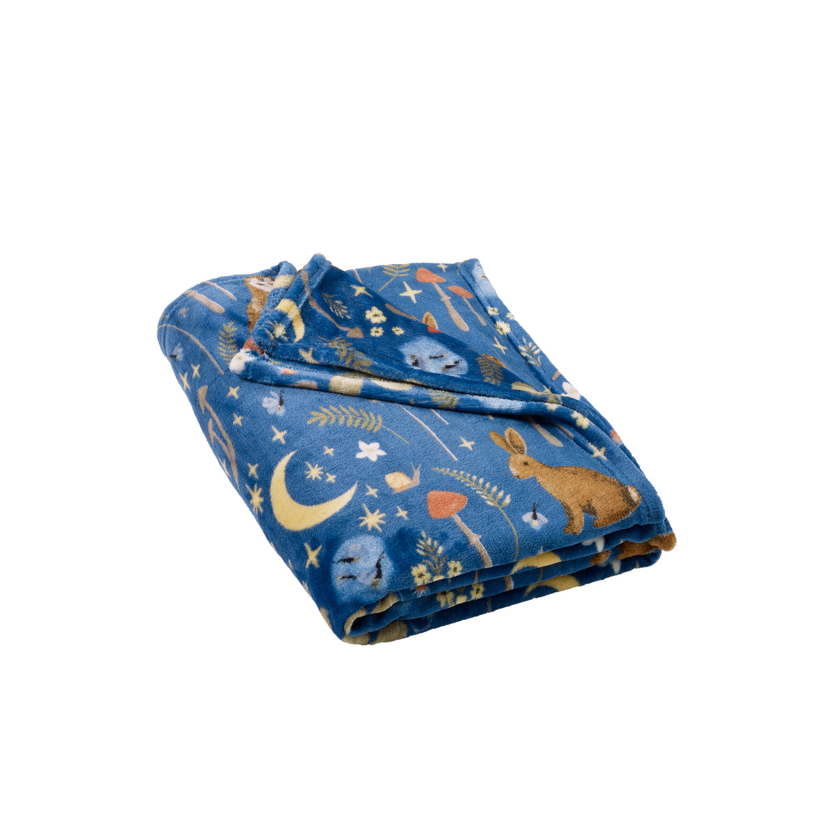 Catherine Lansfield Enchanted Twilight 130cm x 170cm Throw Navy