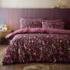 Catherine Lansfield Enchanted Twilight Duvet Cover Bedding Set Plum