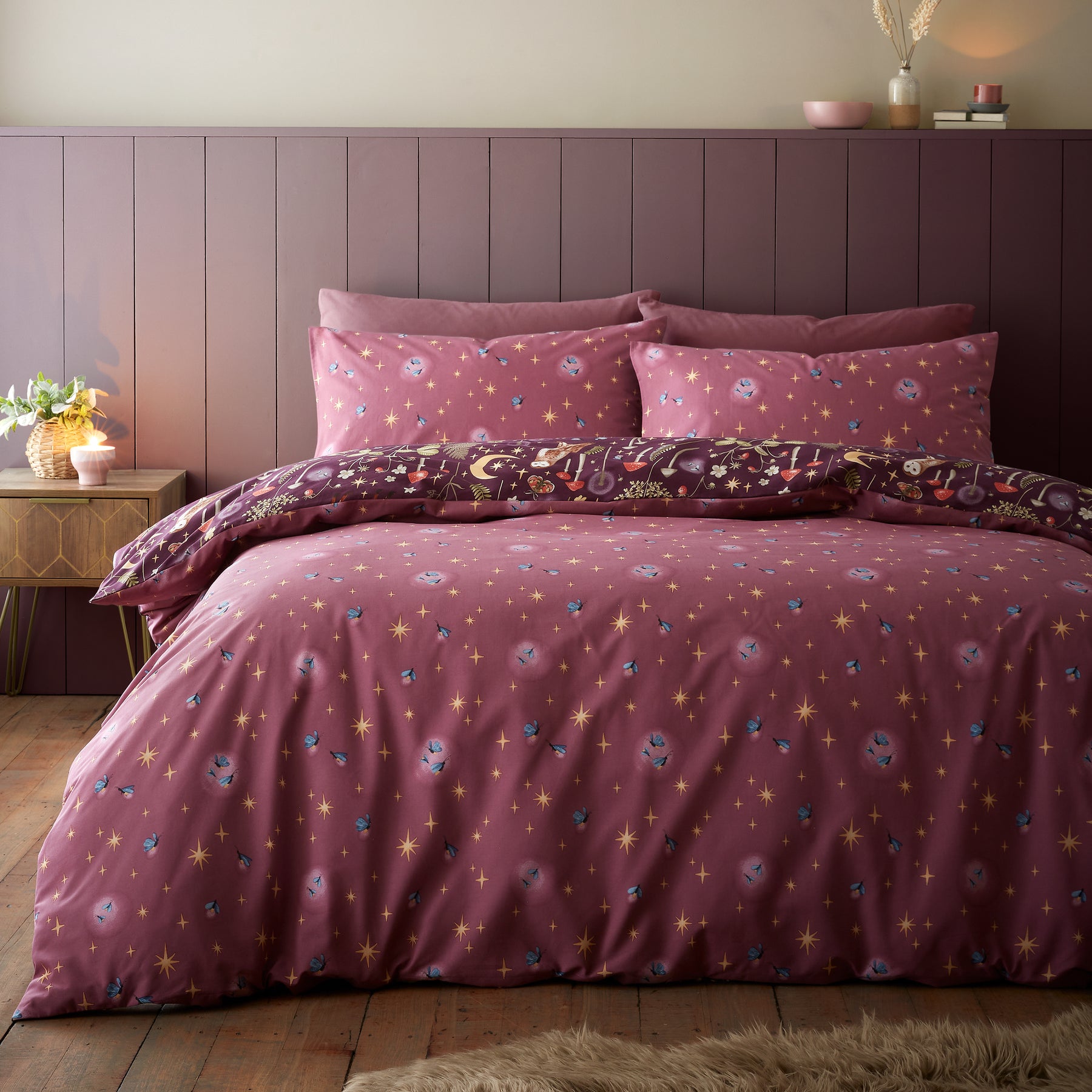 Catherine Lansfield Enchanted Butterfly - Lenzuolo singolo con angoli, colore: Rosa Catherine Lansfield Enchanted Butterfly - Lenzuolo singolo con angoli, colore: Rosa
