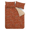 Catherine Lansfield Enchanted Twilight Duvet Cover Bedding Set Burnt Orange