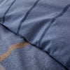 Catherine Lansfield Brushed Cotton Melrose Tweed Check Reversible Duvet Cover Bedding Set Blue