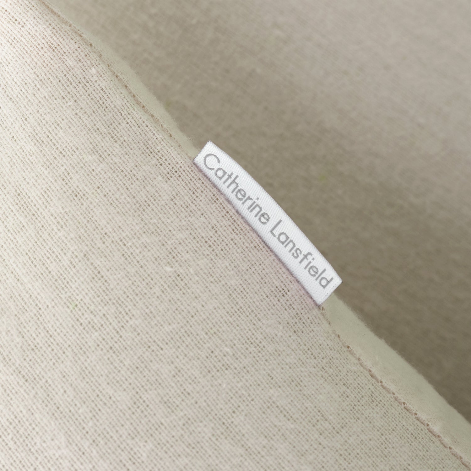 Catherine Lansfield Brushed Cotton Soft and Cosy Pillowcase Cream