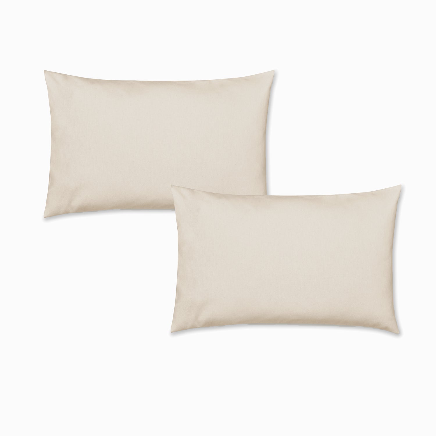 Catherine Lansfield Brushed Cotton Soft and Cosy Pillowcase Cream
