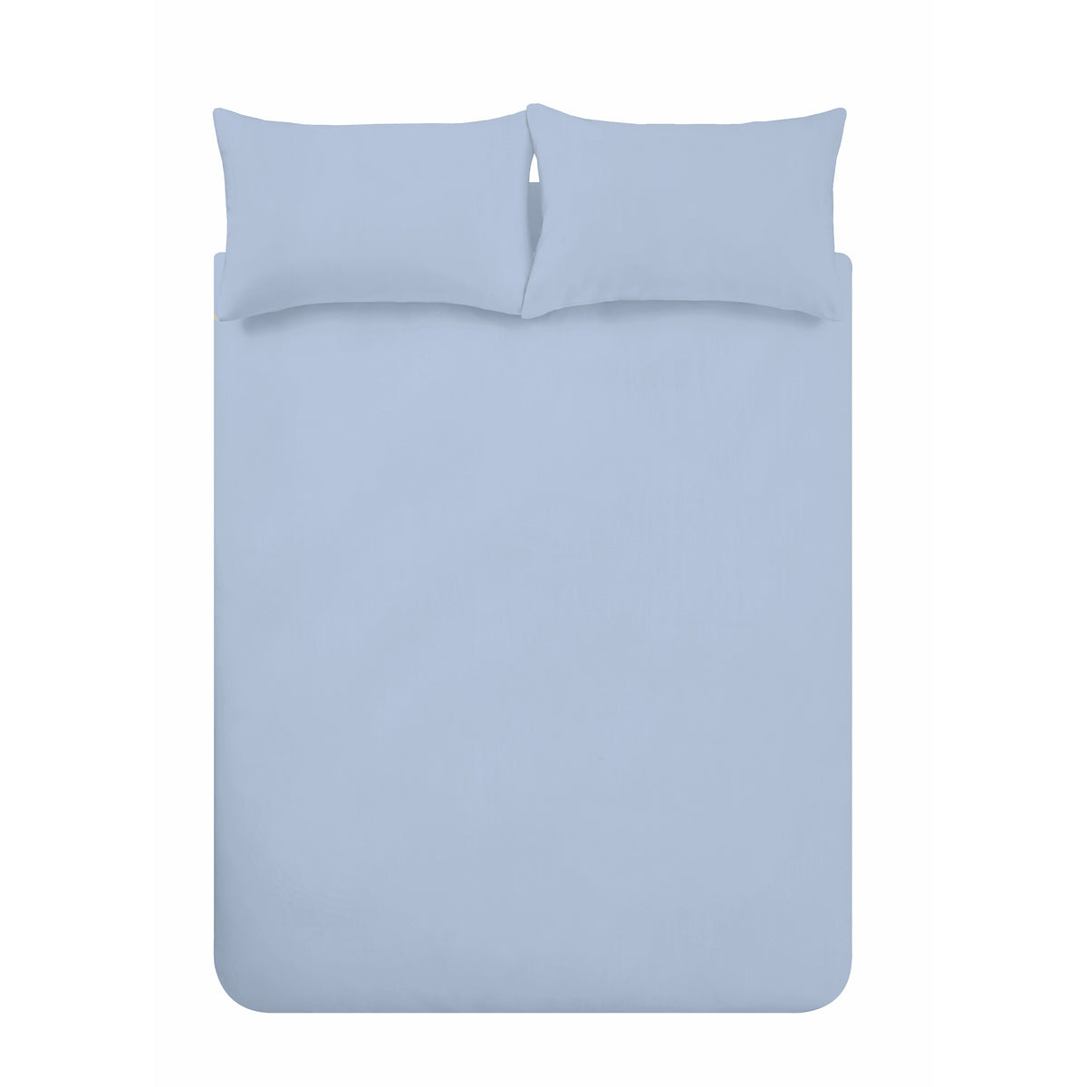 Catherine Lansfield Brushed Cotton Soft and Cosy Duvet Cover Bedding Set Lansfield Blue