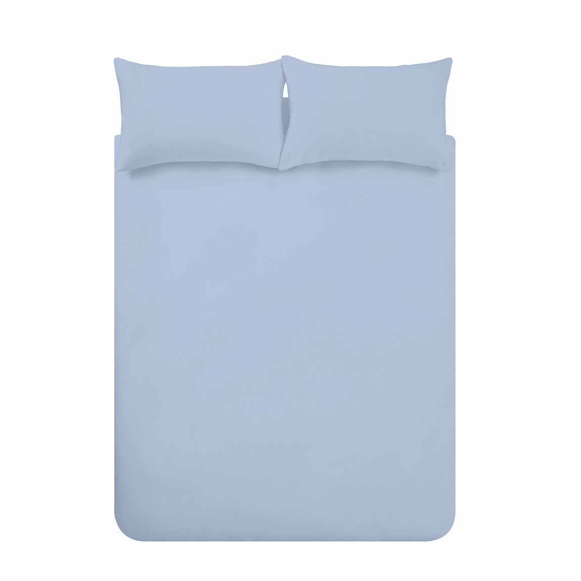 Catherine Lansfield Brushed Cotton Soft and Cosy Duvet Cover Bedding Set Lansfield Blue