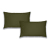 Catherine Lansfield Brushed Cotton Soft and Cosy Pillowcase Green
