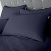 Catherine Lansfield Brushed Cotton Soft and Cosy Duvet Cover Bedding Set Navy