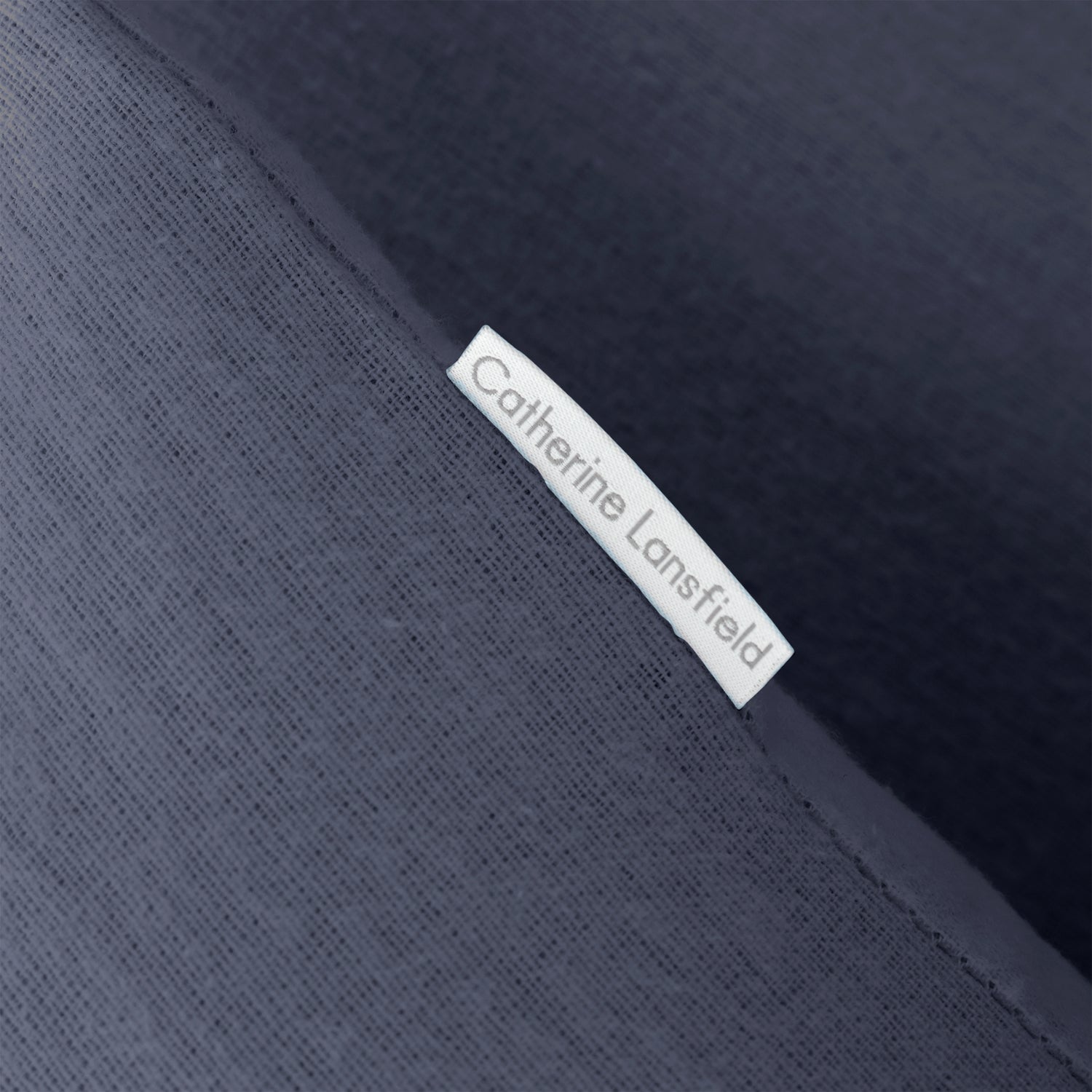 Catherine Lansfield Brushed Cotton Soft and Cosy Pillowcase Navy