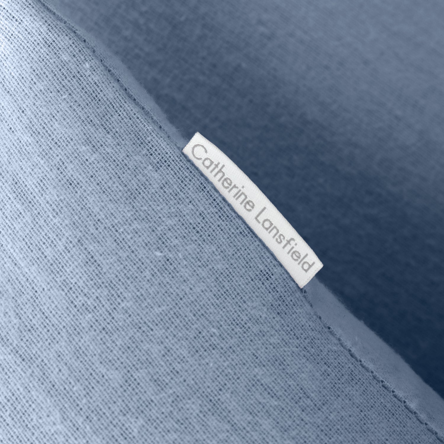 Catherine Lansfield Brushed Cotton Soft and Cosy Pillowcase Lansfield Blue
