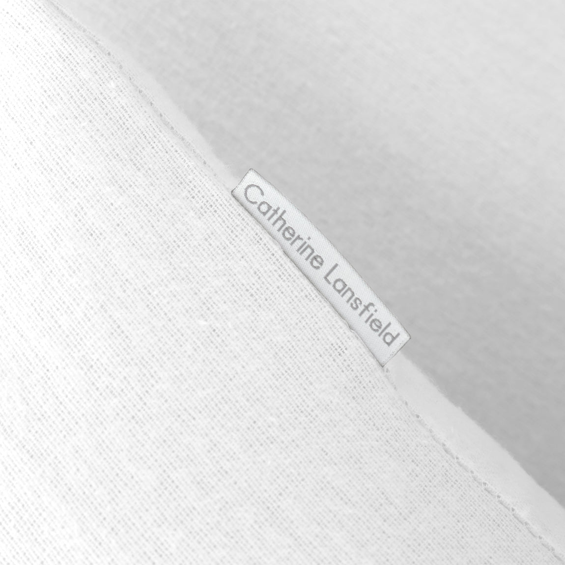 Catherine Lansfield Brushed Cotton Soft and Cosy Duvet Cover Bedding Set White