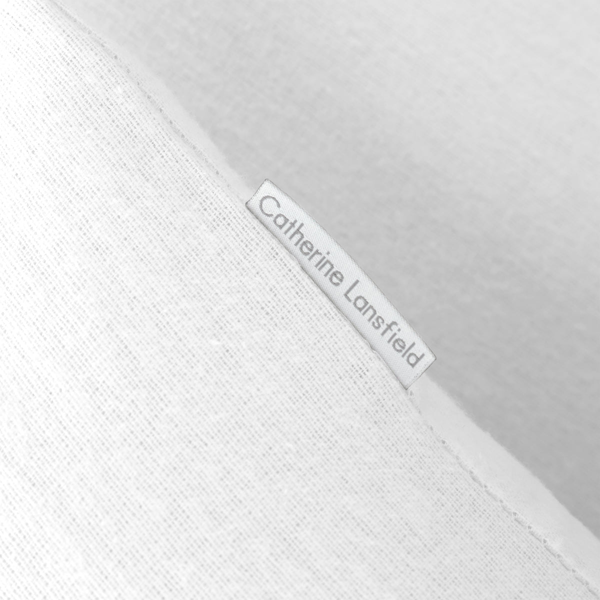 Catherine Lansfield Brushed Cotton Soft and Cosy Pillowcase White
