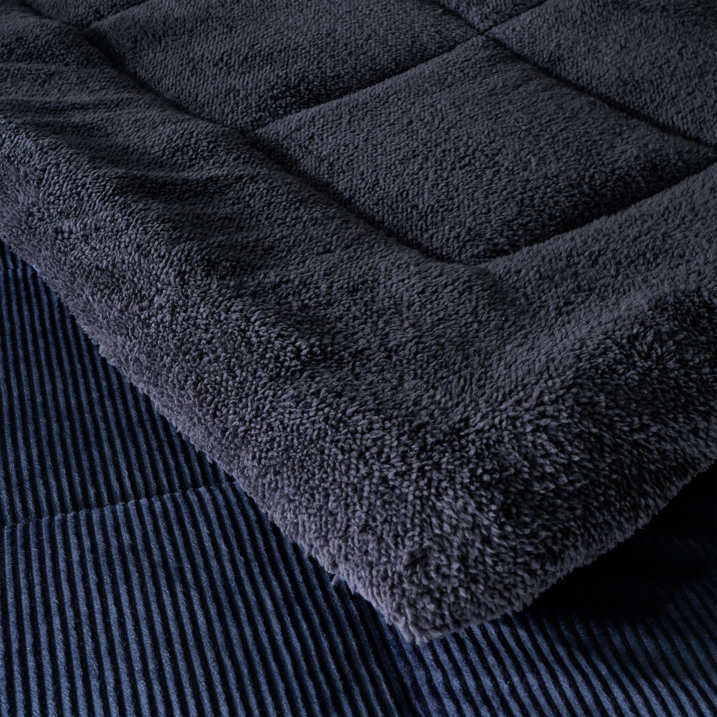 Housse couette en 220 bleu marine | La Redoute Housse couette en 220 bleu marine | La Redoute