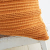 Pineapple Elephant Tufted Stripes Filled Cushion 45cm x 45cm Terracotta