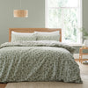Bianca Shadow Leaves Duvet Cover Bedding Set Green