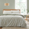 Bianca Shadow Leaves Duvet Cover Bedding Set Green