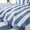 Catherine Lansfield Cove Stripe Duvet Cover Bedding Set Blue