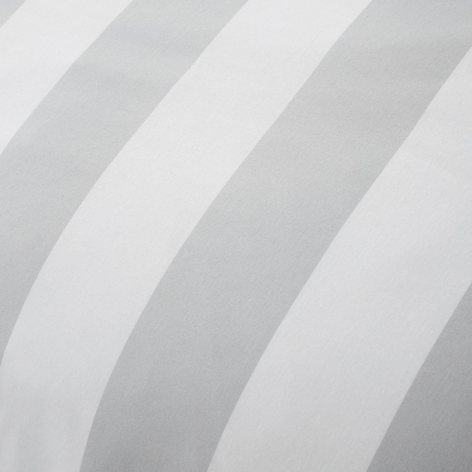 Catherine Lansfield Cove Stripe Duvet Cover Bedding Set Silver