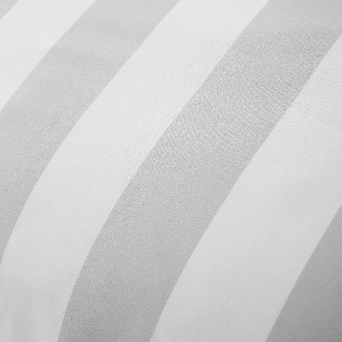 Catherine Lansfield Cove Stripe Duvet Cover Bedding Set Silver