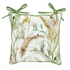 Royal Horticultural Society Ornamental Grasses Seat Pad Filled Cushion 40cm x 40cm Natural