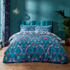 Catherine Lansfield Mya Duvet Cover Bedding Set Duckegg Blue