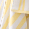 Bianca Reversible Stripe Jacquard Towels Yellow
