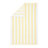 Bianca Reversible Stripe Jacquard Towels Yellow