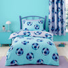 Catherine Lansfield Tie Dye Football Duvet Cover Bedding Set Lilac