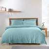 Catherine Lansfield So Soft Easy Iron Duvet Cover Bedding Set Duckegg Blue