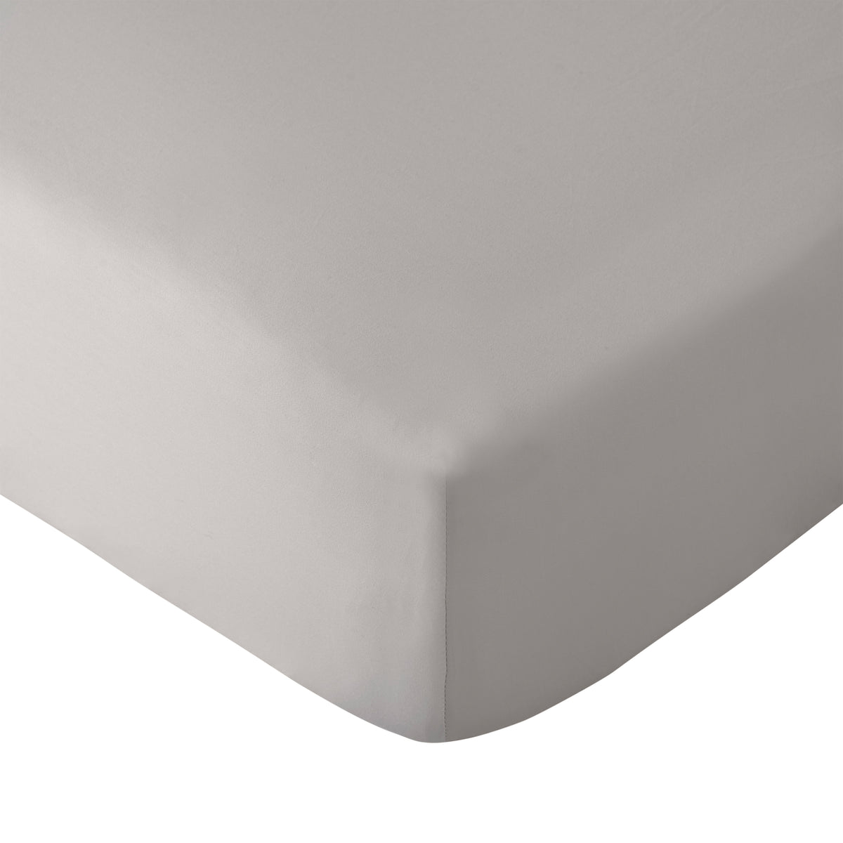 Catherine Lansfield So Soft Easy Iron Bed Linen Fitted Sheet Grey