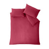 Catherine Lansfield So Soft Easy Iron Duvet Cover Bedding Set Hot Pink