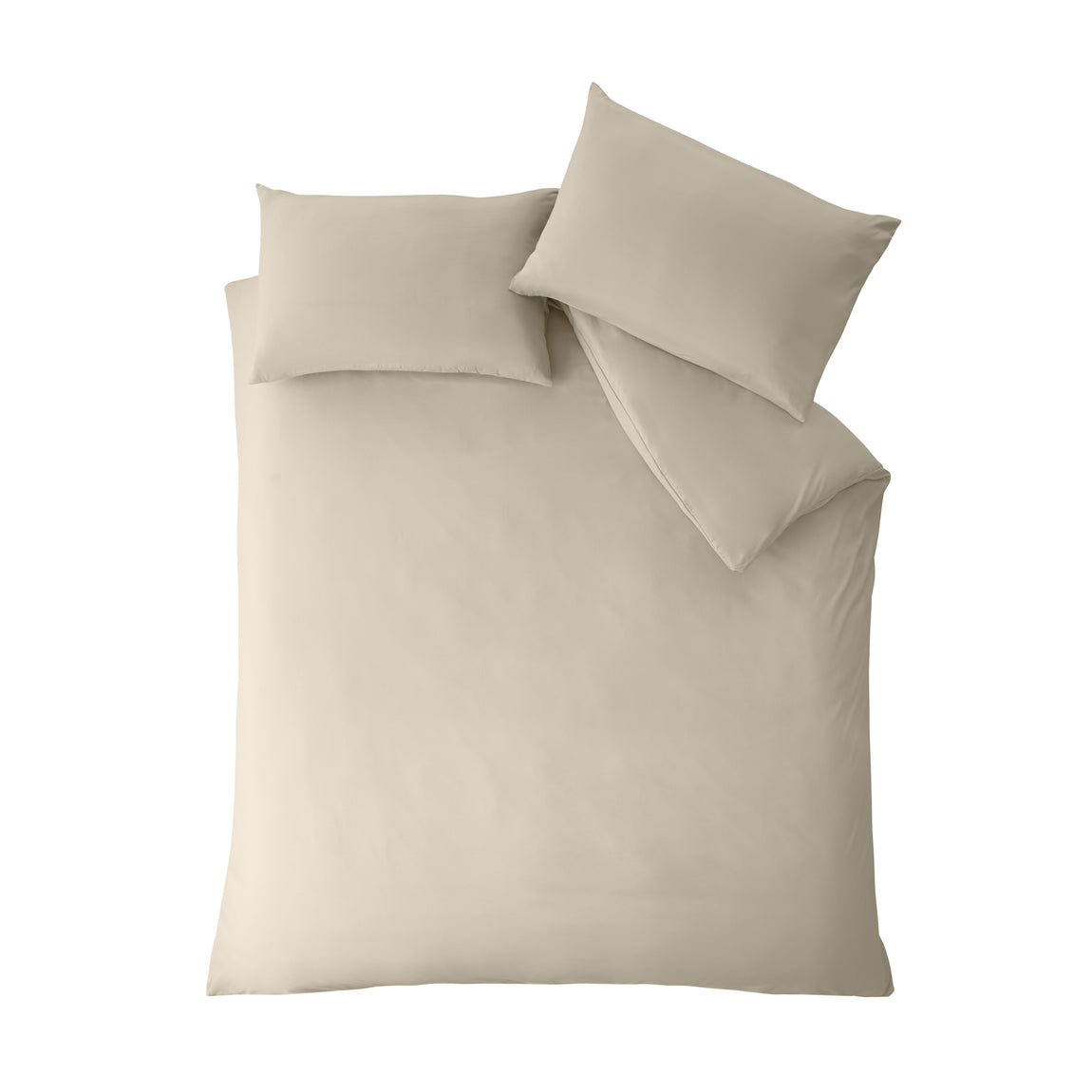 Catherine Lansfield So Soft Easy Iron Duvet Cover Bedding Set Natural