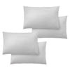 Catherine Lansfield So Soft Easy Iron Four Pack of Housewife Pillowcases White