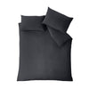 Catherine Lansfield So Soft Non Iron Duvet Cover Bedding Set Black