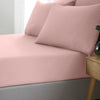 Catherine Lansfield So Soft Non-Iron Bed Linen Fitted Sheet Blush