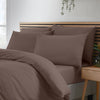 Catherine Lansfield So Soft Non Iron Duvet Cover Bedding Set Chocolate