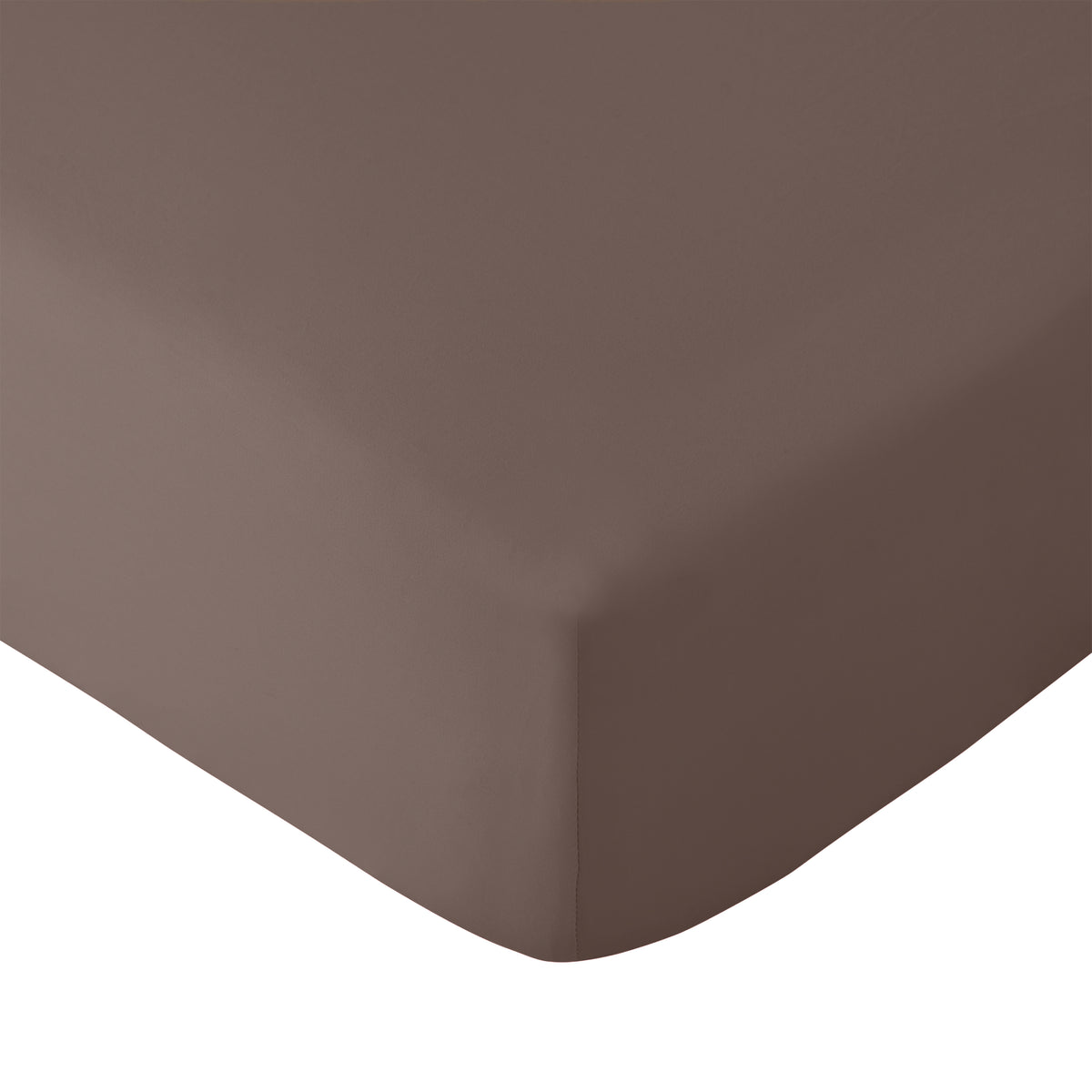 Catherine Lansfield So Soft Non Iron Bed Linen Fitted Sheet Chocolate