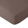 Catherine Lansfield So Soft Non Iron Bed Linen Fitted Sheet Chocolate