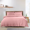 Catherine Lansfield So Soft Non-Iron Duvet Cover Bedding Set Coral
