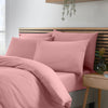 Catherine Lansfield So Soft Non-Iron Duvet Cover Bedding Set Coral