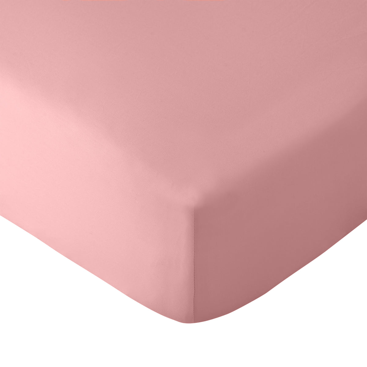 Catherine Lansfield So Soft Non-Iron Bed Linen Fitted Sheet Coral
