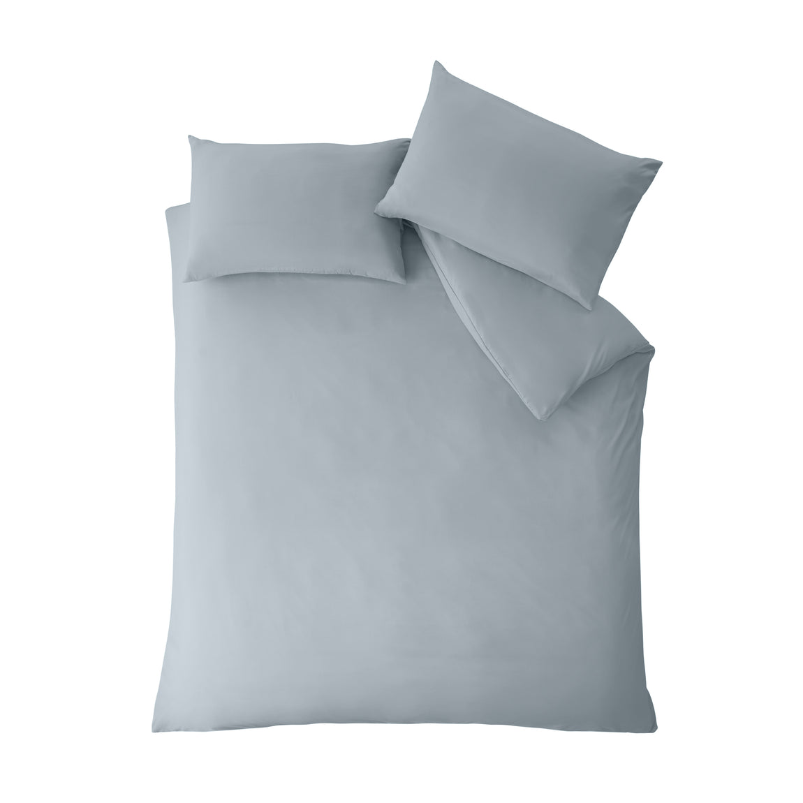 Catherine Lansfield So Soft Non-Iron Duvet Cover Bedding Set Slate