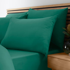 Catherine Lansfield So Soft Non-Iron Bed Linen Fitted Sheet Teal