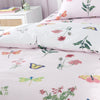 The Royal Horticultural Society Butterfly Garden Bedding Set Pink