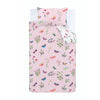 The Royal Horticultural Society Butterfly Garden Bedding Set Pink